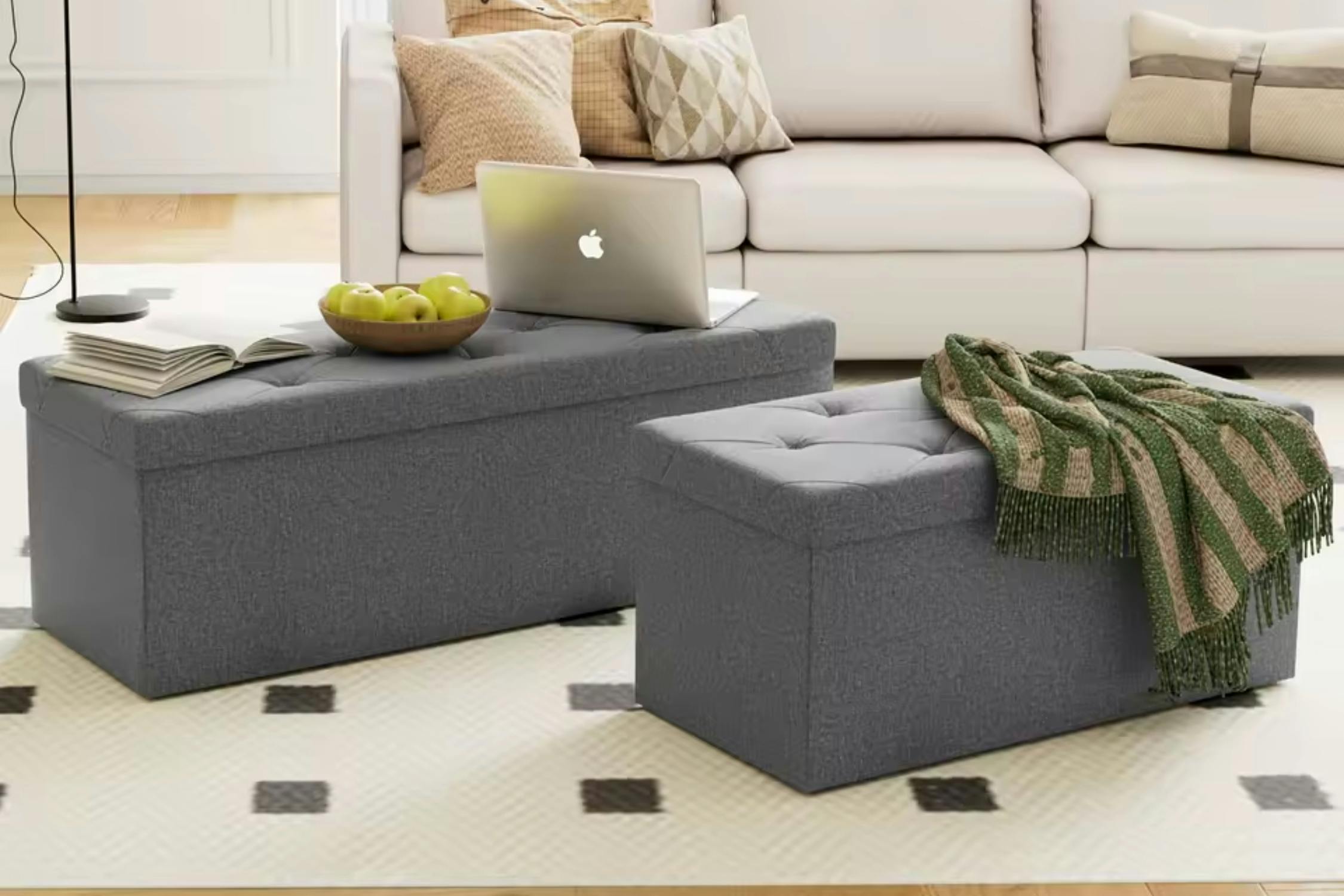 This Storage Ottoman Is as Low as Only $26 (Reg. $60) at AliExpress