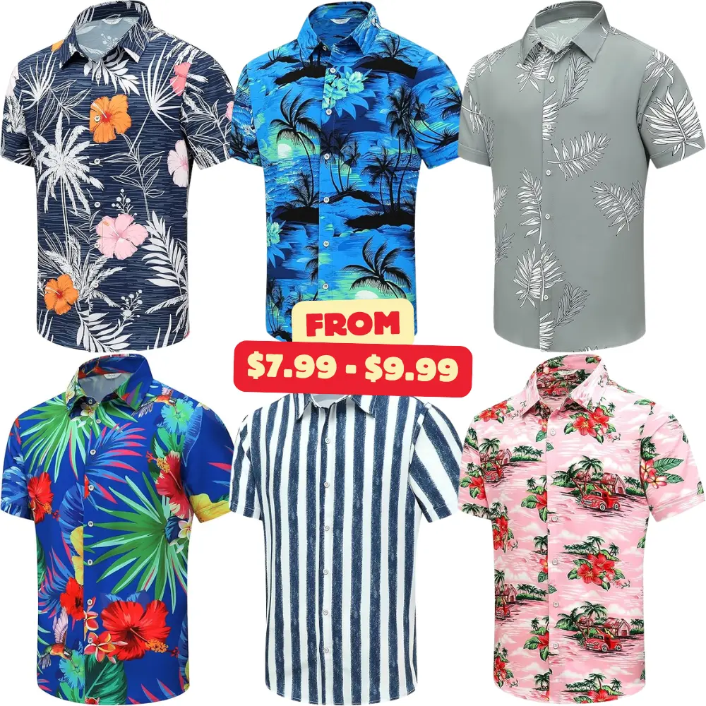 SheLucki Hawaiian Shirt Deal: Save at Amazon
