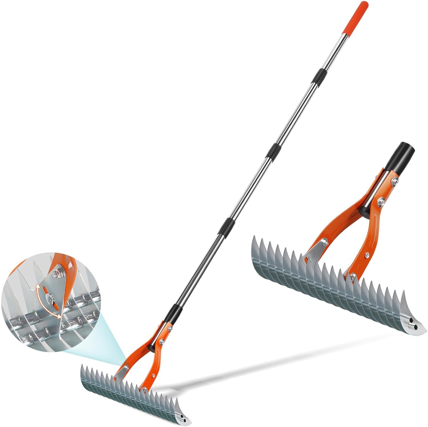 15″ Yofidra Metal Dethatcher Rake w/ 70″ Only $29.99 at Amazon