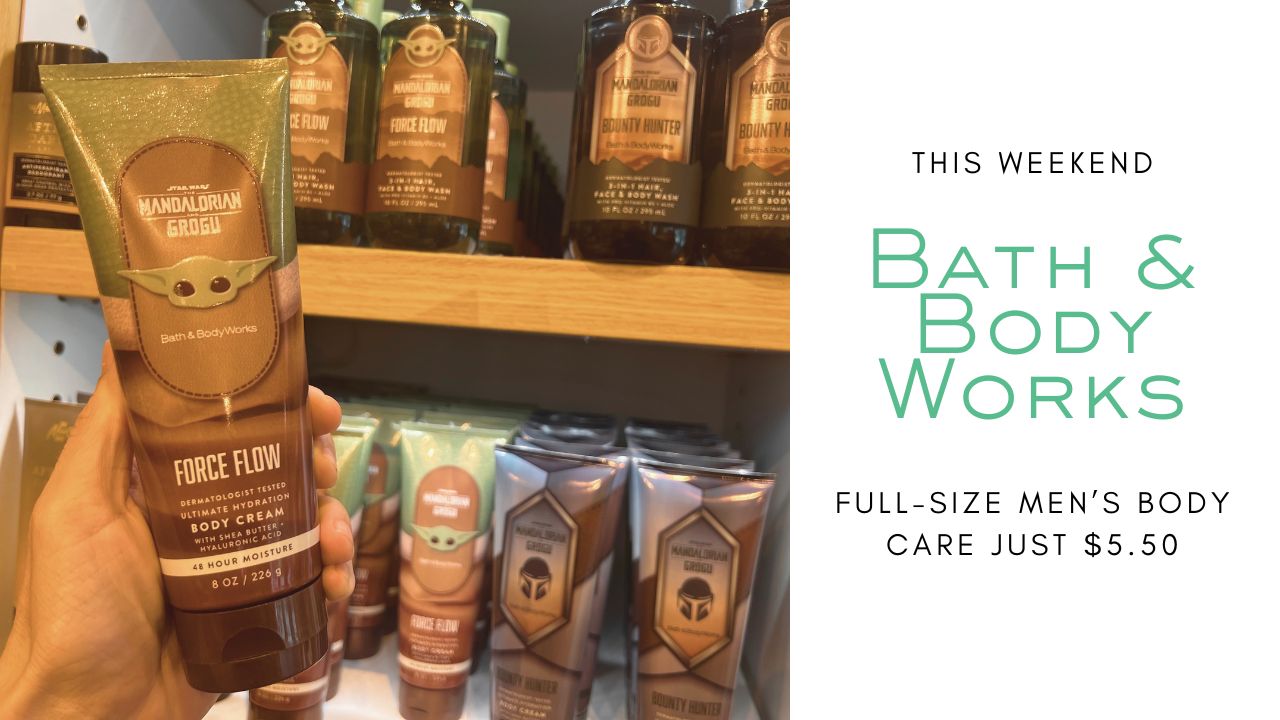 Bath & Body Works | All Men’s Body Care Just Only $5.5