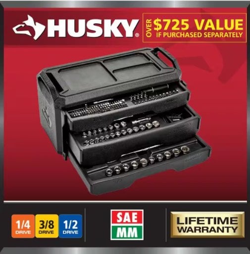 Home Depot Daily Pick: Husky Only $99 (Reg. $725) at Home Depot