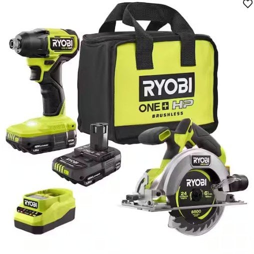 Home Depot Home Pick: RYOBI ONE+ HP 18V Brushless Cordless C deal at Home Depot