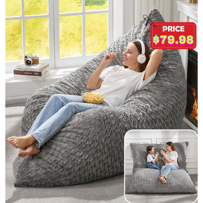 Giant Bean Bag Chair Deal: Save 31% at Amazon