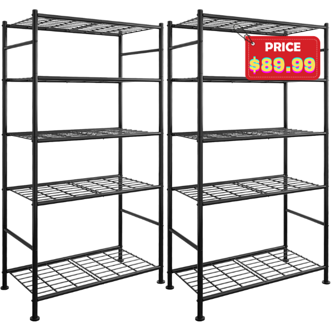 Sakugi Storage Racks 2 Pack Deal: Save 10% at Amazon