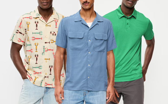 Old Navy Men’s Shirts Only $16