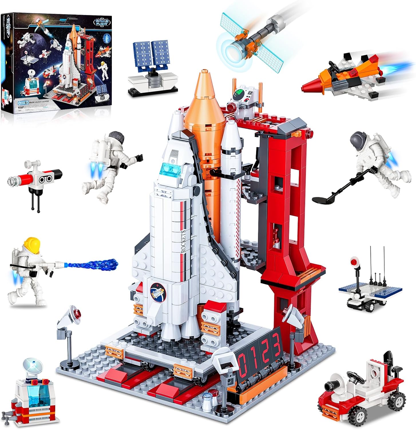 Space Exploration Shuttle Toys for 6 7 8 9 10 11 12 Year Old deal at Amazon