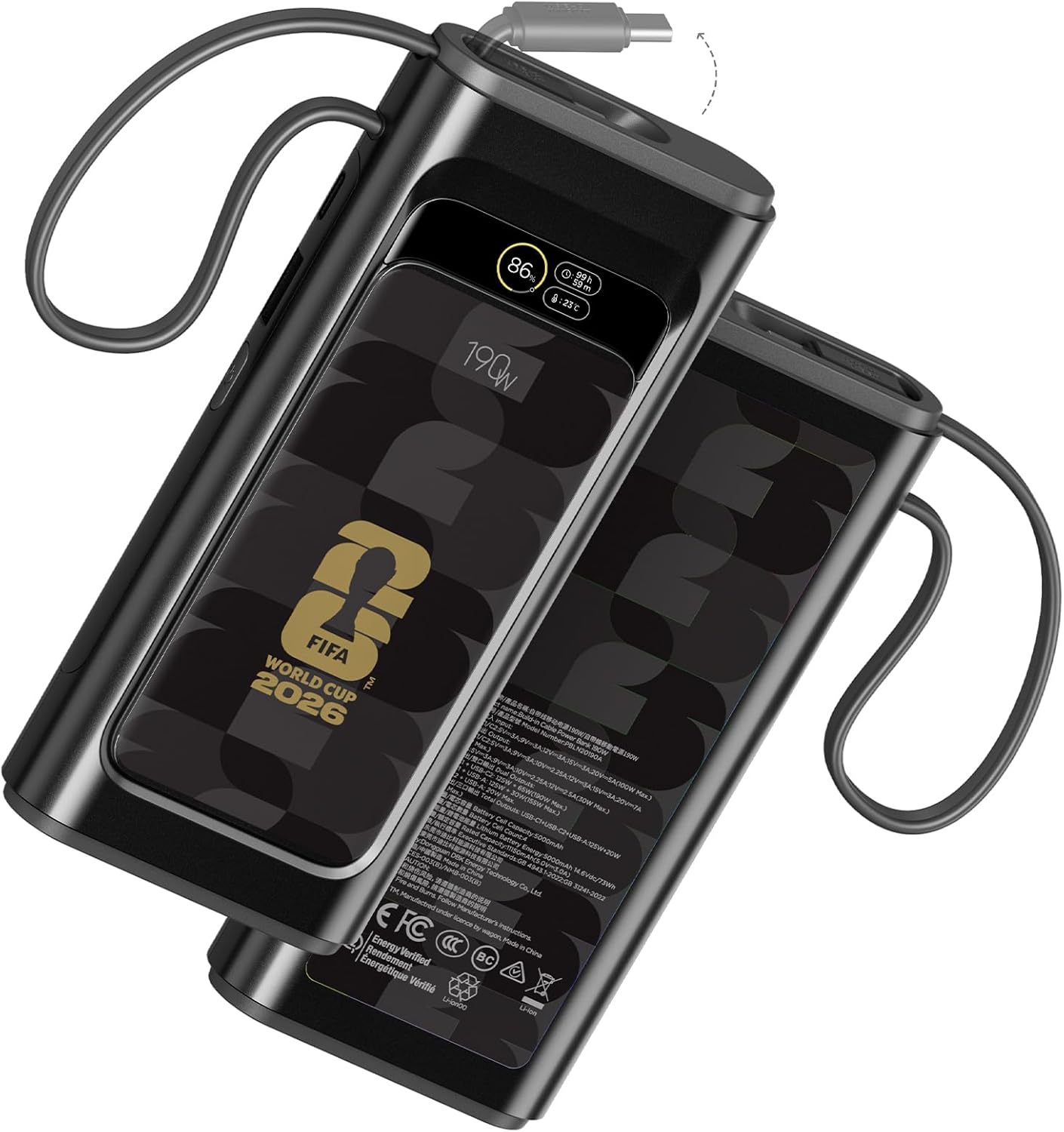 20000mAh Wagon International 3-Port up to 190W Power Bank deal at Amazon