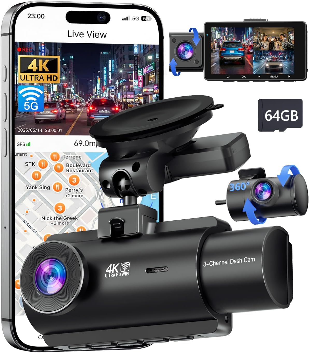 QCONTROL® Rideshare/Taxi True Only $199.99 (Reg. $199.99) at Amazon
