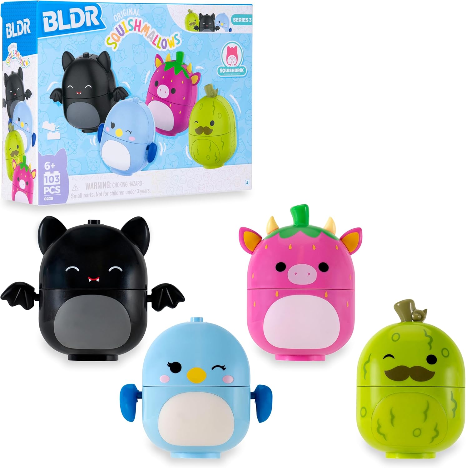 $3.93 BLDR Squishmallows Buildable Figure Collection at Amaz deal at Amazon