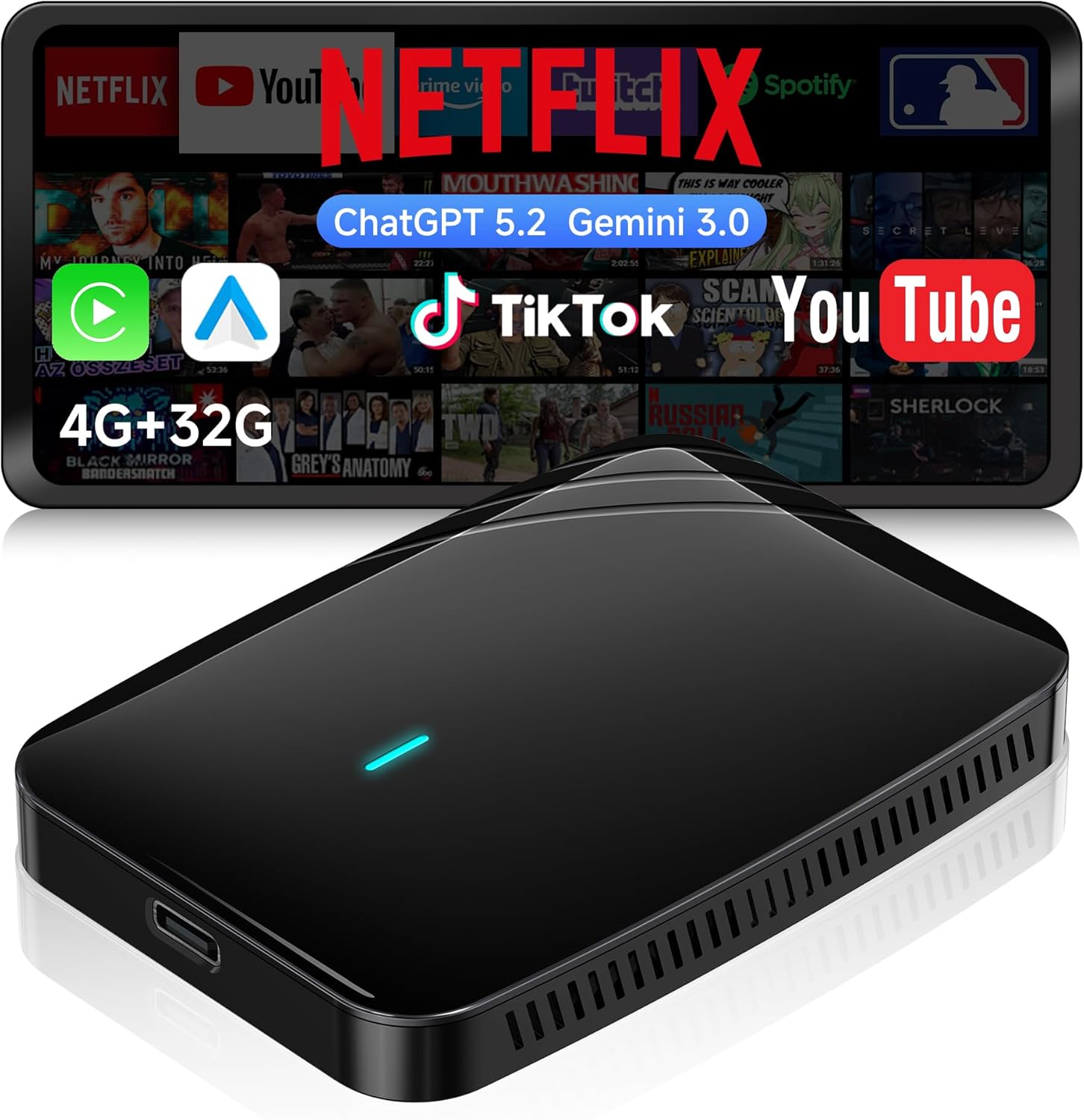 Wireless CarPlay Adapter, Magic AI Box Only $119.99 at Amazon