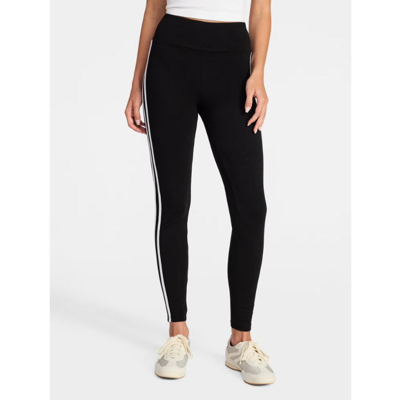 No Boundaries Ankle Leggings with Side Stripes Deal: Save $5.24 at Walmart