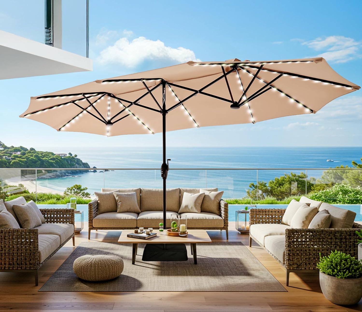 SUPERJARE 13ft Outdoor Patio Only $99.98 (Reg. $149.99) at Amazon