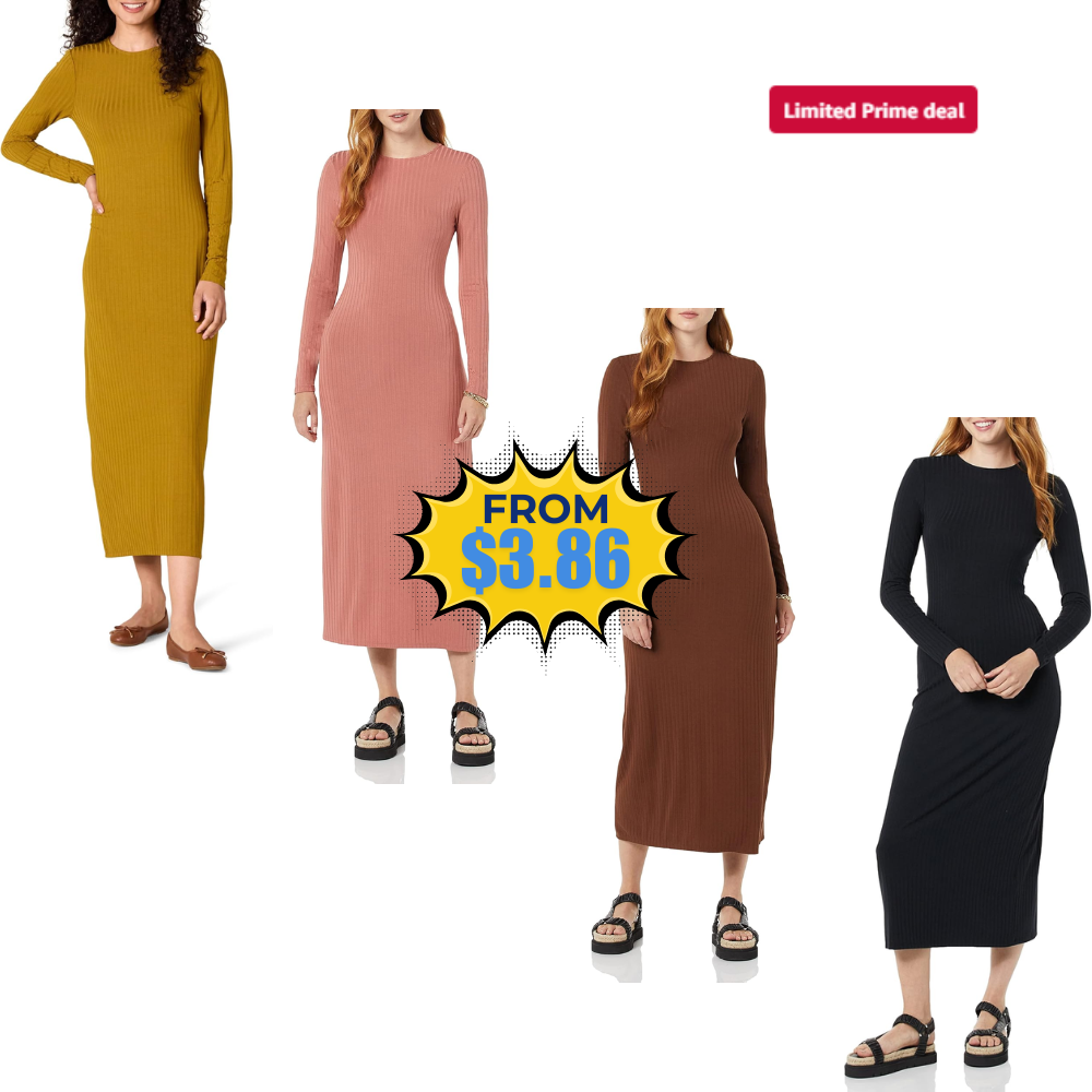 Women’s Open Back Long Sleeve Dress Deal: Save 23% at Amazon