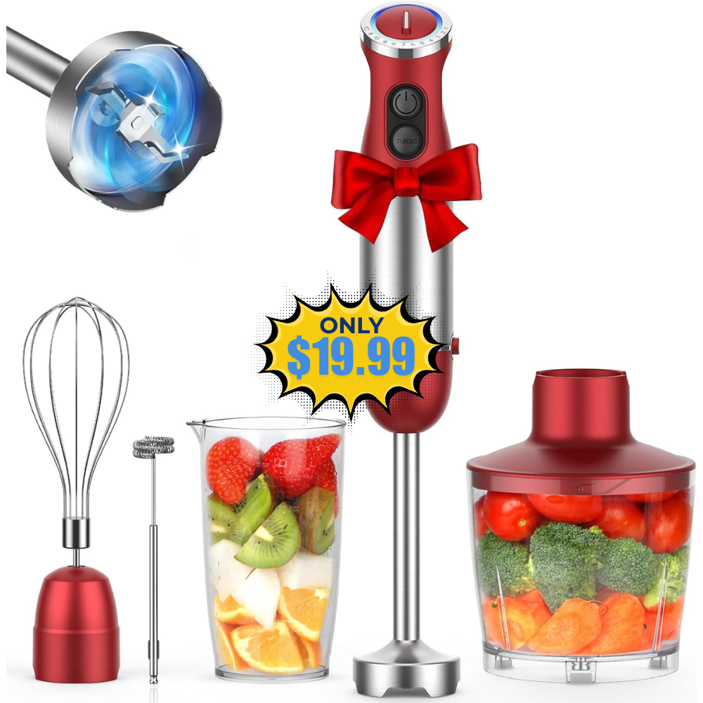 KOIOS 5-in-1 Hand Immersion Blender Deal: Save 13% at Amazon