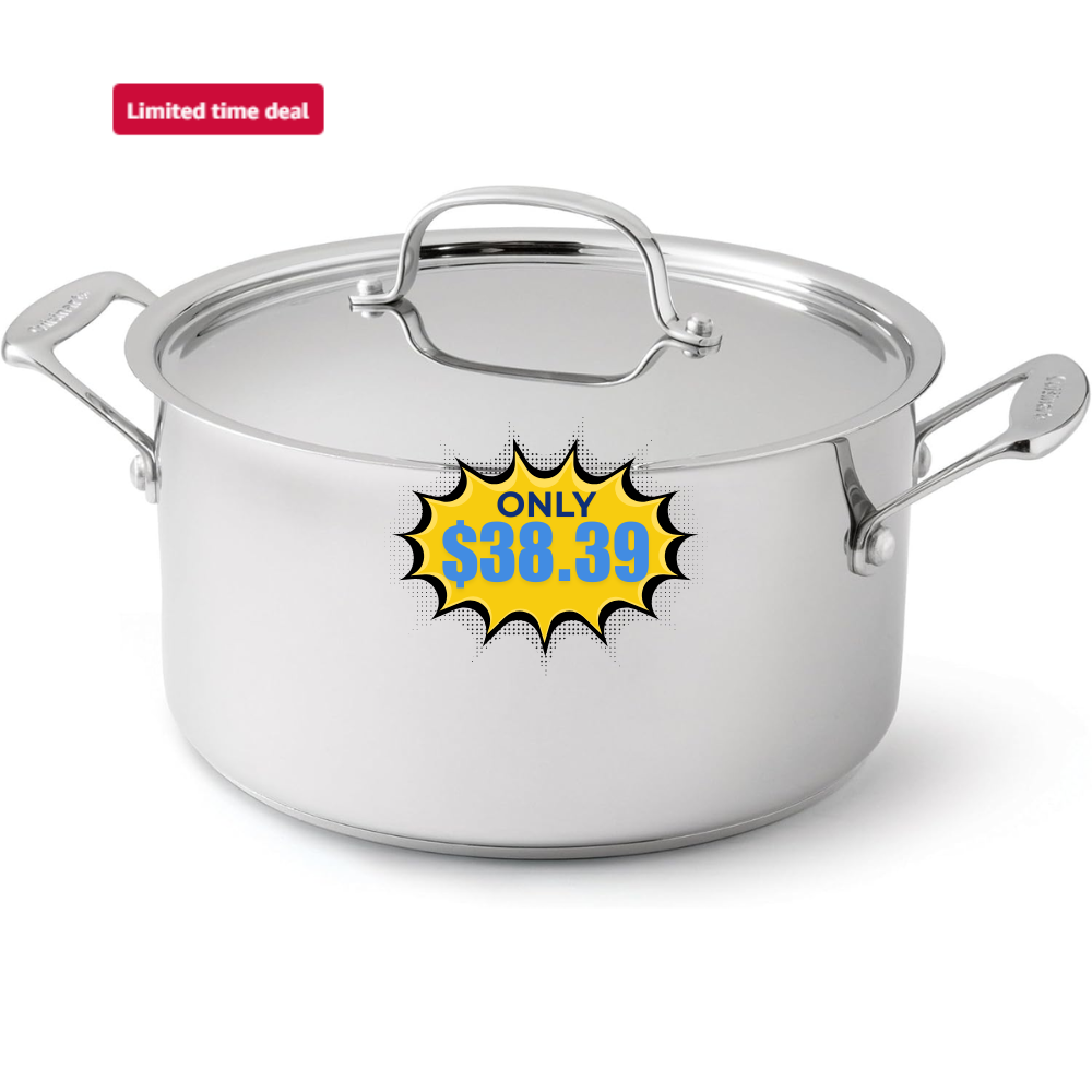 Cuisinart Stainless Stockpot 6-Quart Deal: Save 26% at Amazon