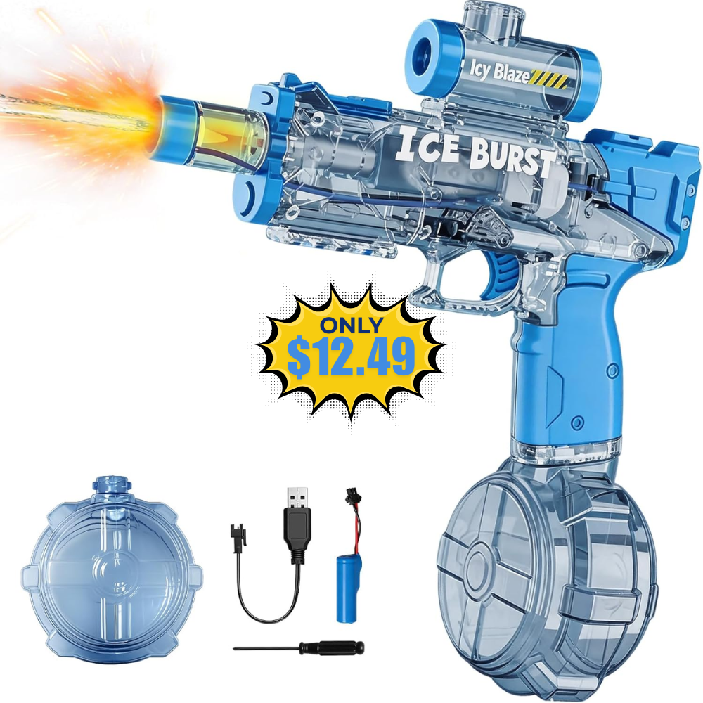 Amazon Automatic Electric Water Gun Deal: Use Promo Code 4NKWKY6U