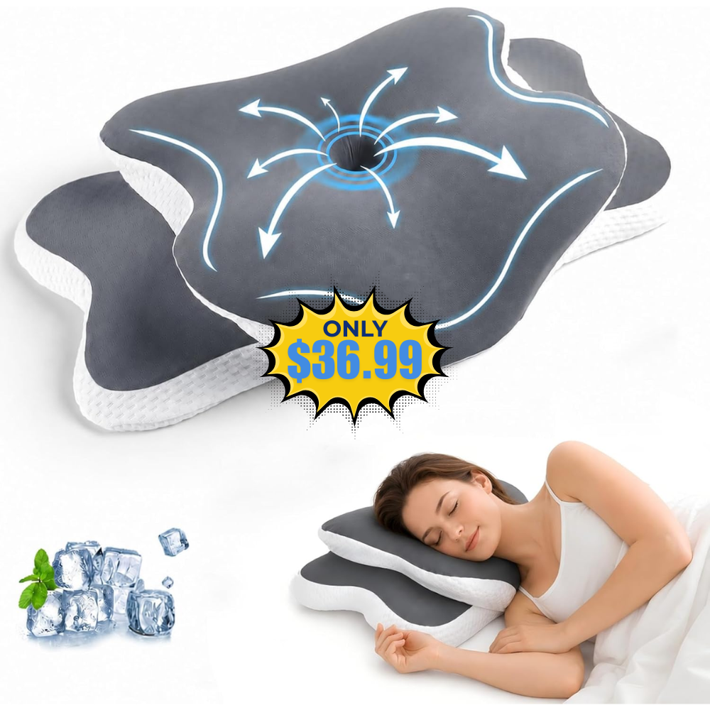 Ergonomic Cervical Neck Pillow Deal: Save 54% on Amazon