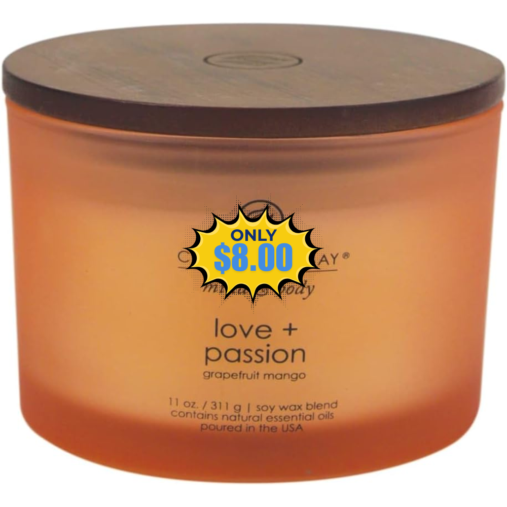 Chesapeake Bay Scented Candle Love + Passion Deal: Save 60% at Amazon