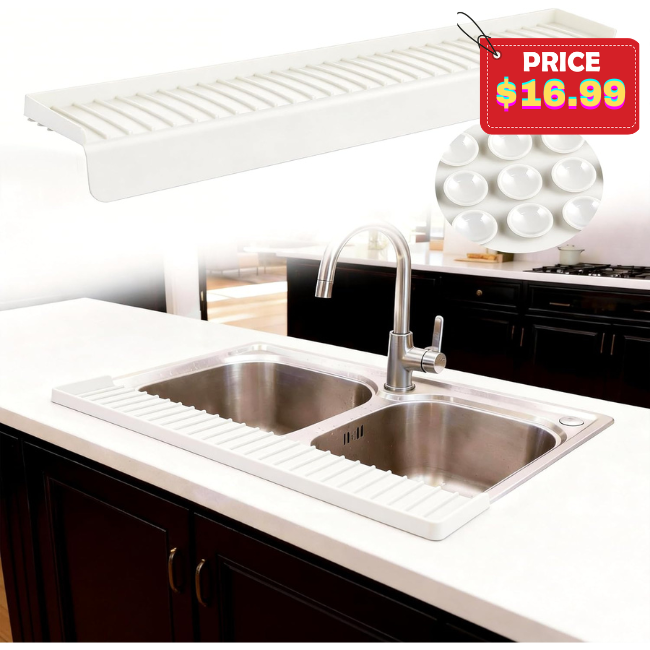 Silicone Sink Edge Protector Splash Guard Deal: Save with Amazon Promo Code