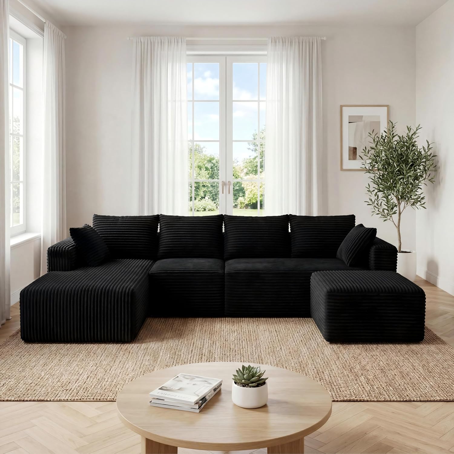 118″ Modular Sectional Sofa Only $259.99 at Amazon