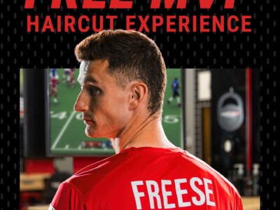 Sport Clips FREE MVP Haircut Experience promo - wear your soccer jersey