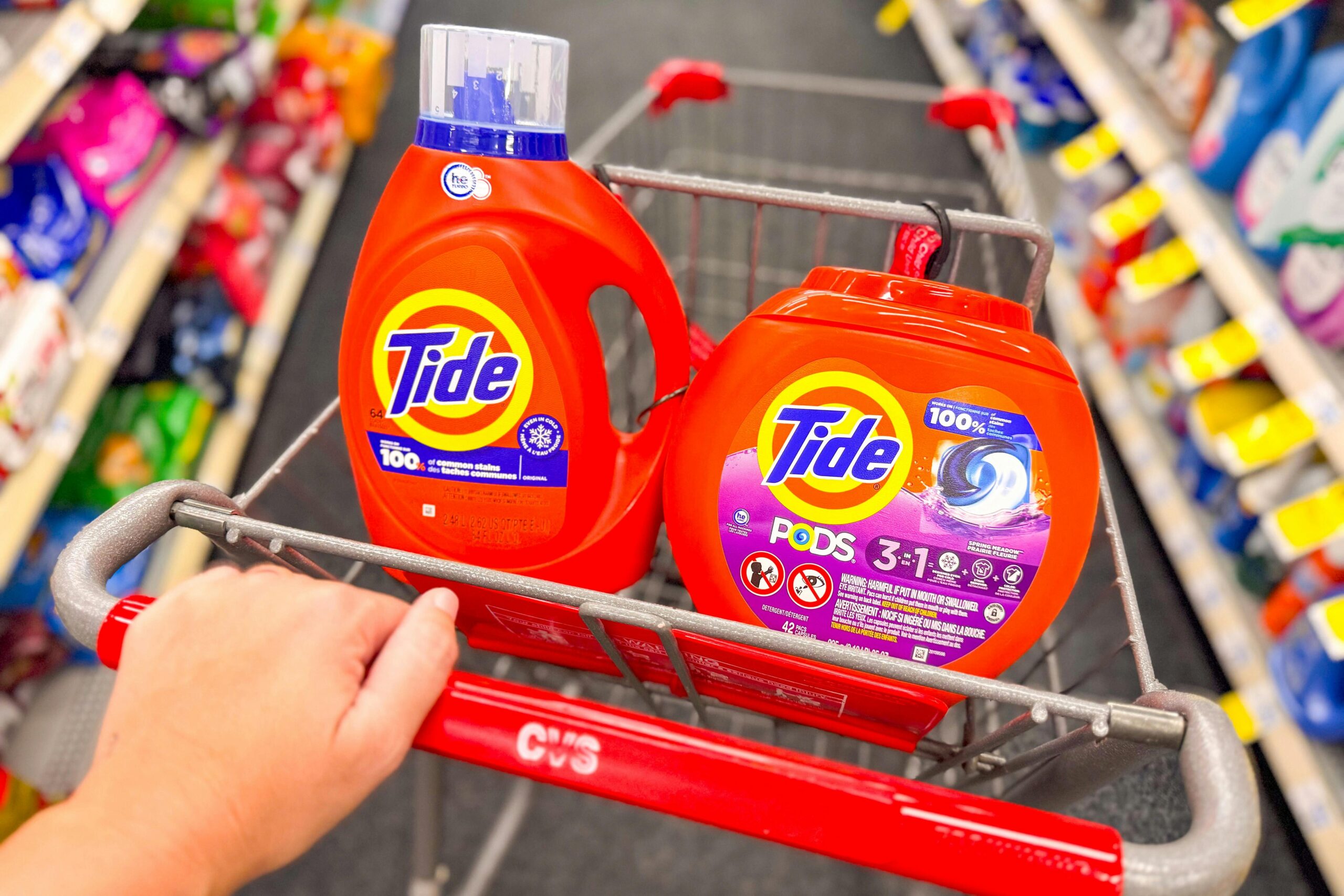Tide Laundry Detergent, Only Only $3.99 at CVS