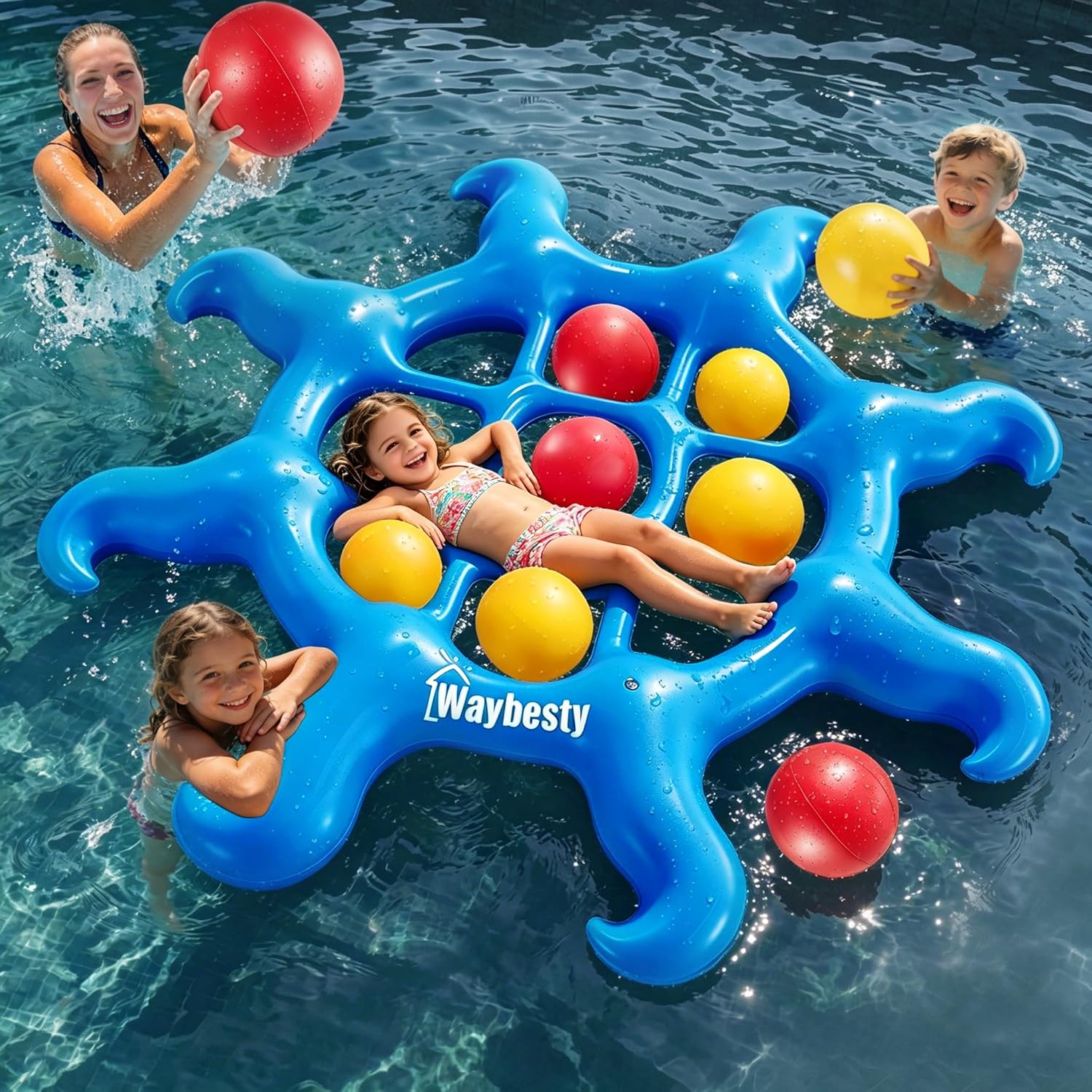 Inflatable Tic-Tac-Toe Pool Game Only $24.34 (Reg. $25.63) at Amazon