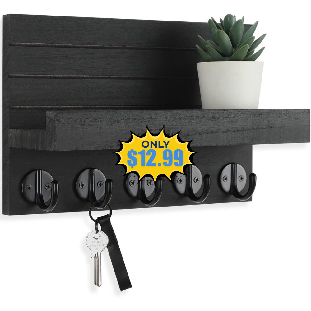 Lwenki Key Holder for Wall Deal: Save 48% at Amazon