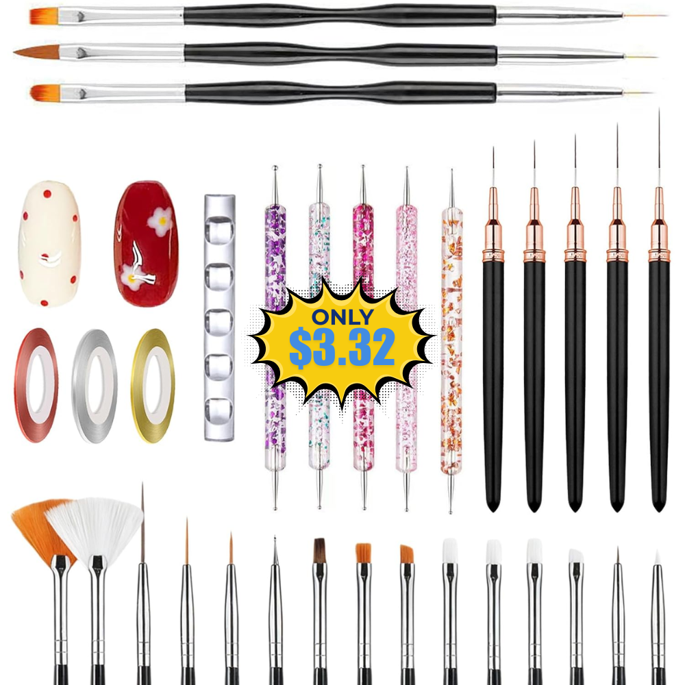 Nail Design Tools Set Deal: Save 5% at Amazon