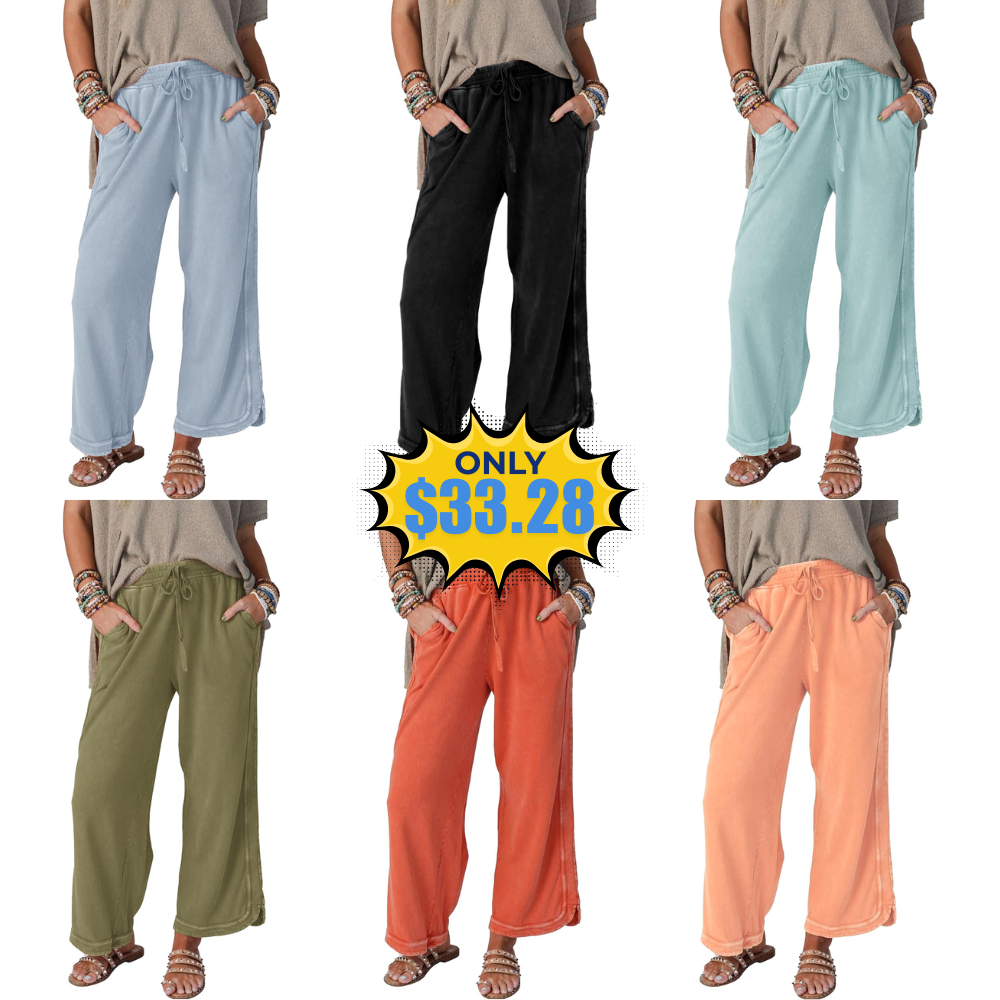 Women’s Casual Wide Leg Pants Deal: Save 10% at Amazon
