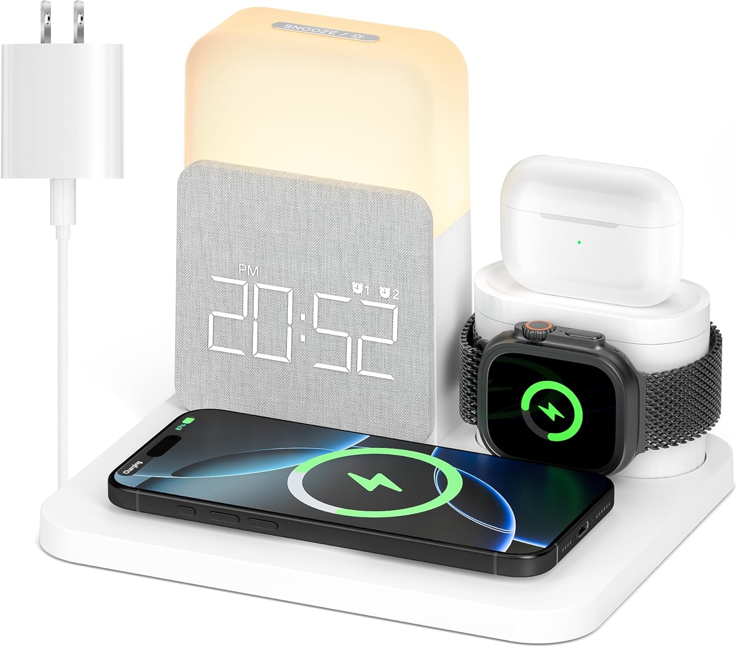 Alarm Clock with Wireless Only $38.99 (Reg. $54.99) at Amazon