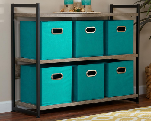 6 Pack Fabric Storage Cubes Deal at Amazon