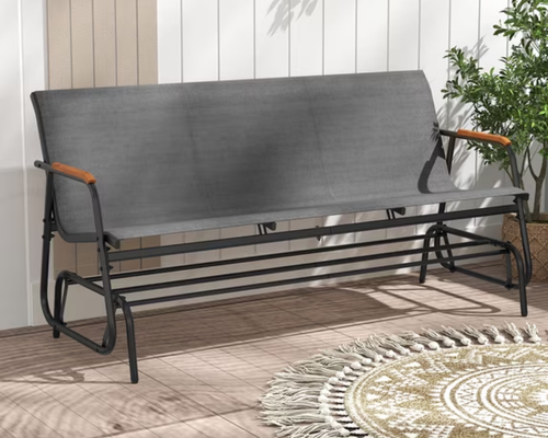Costway Patio Glider Bench Deal at Walmart: $97.89