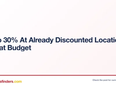 Budget deal card