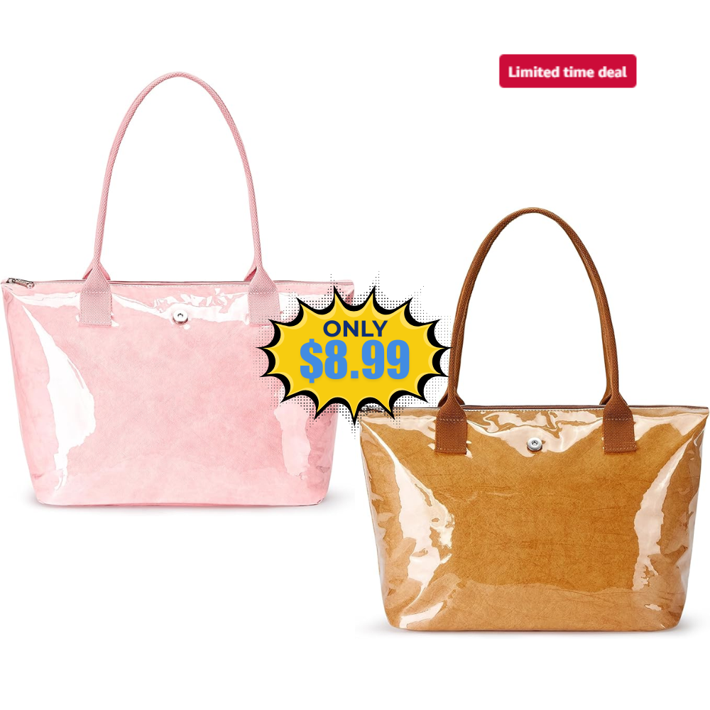 KALIDI Tote Bag Nylon Top-Handle Deal: Save 50% at Amazon