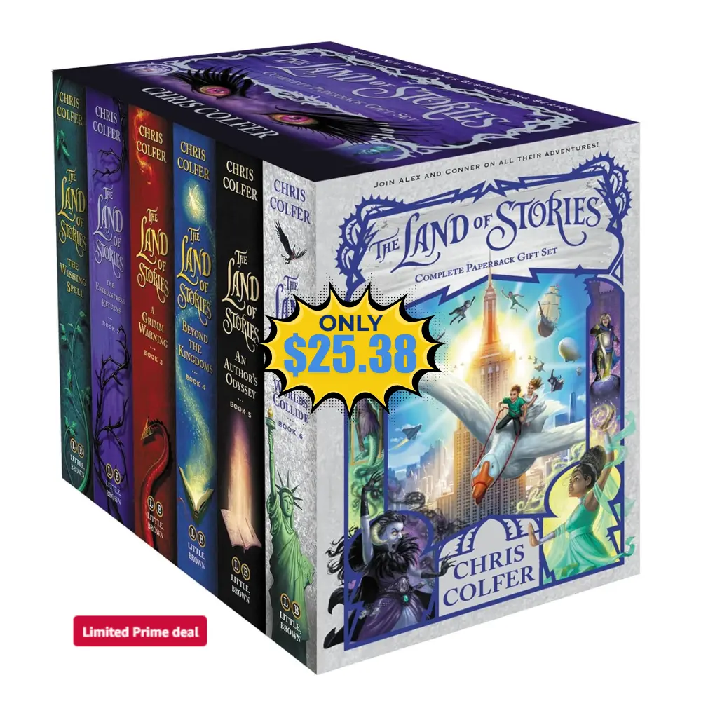 The Land of Stories Deal: Save 58% at Amazon