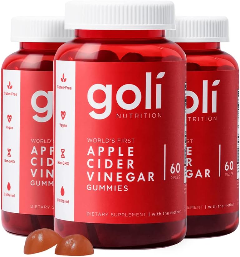 $18.39 Goli Apple Cider Vinegar Only $21.63 (Reg. $44.94) at Amazon