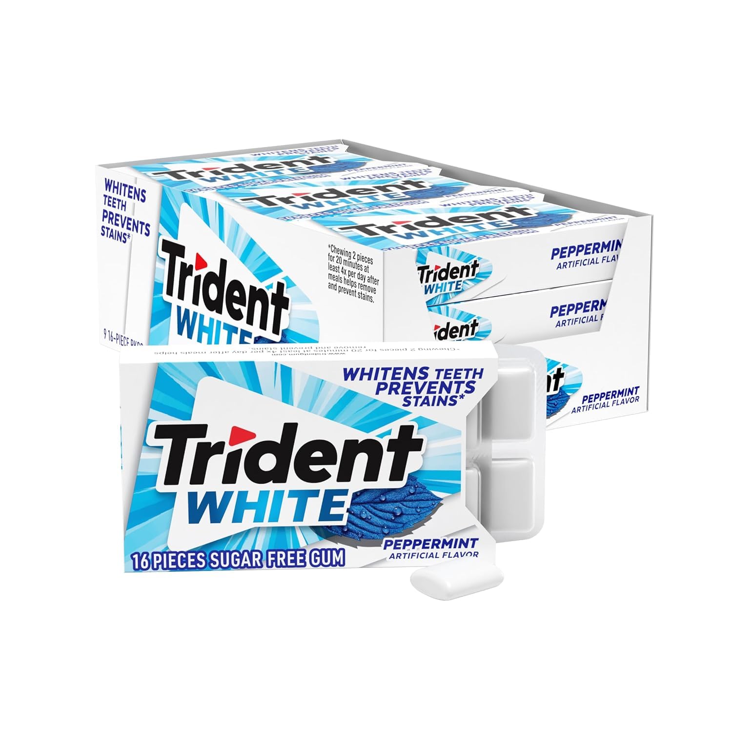Trident White Peppermint Sugar Free Only $8.99 (Reg. $12) at Amazon