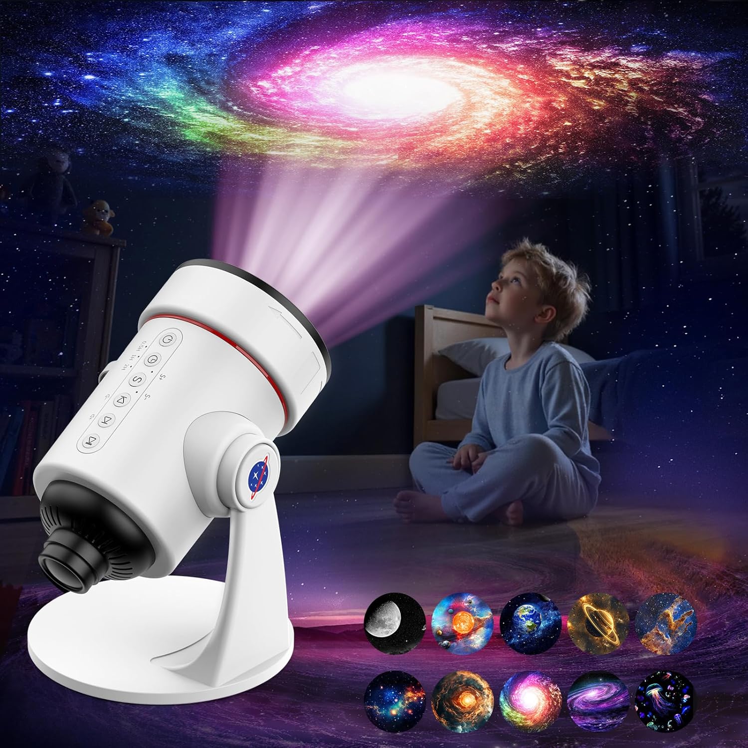 Galaxy Projector White Noise Machine Features Only $49.99 at Amazon