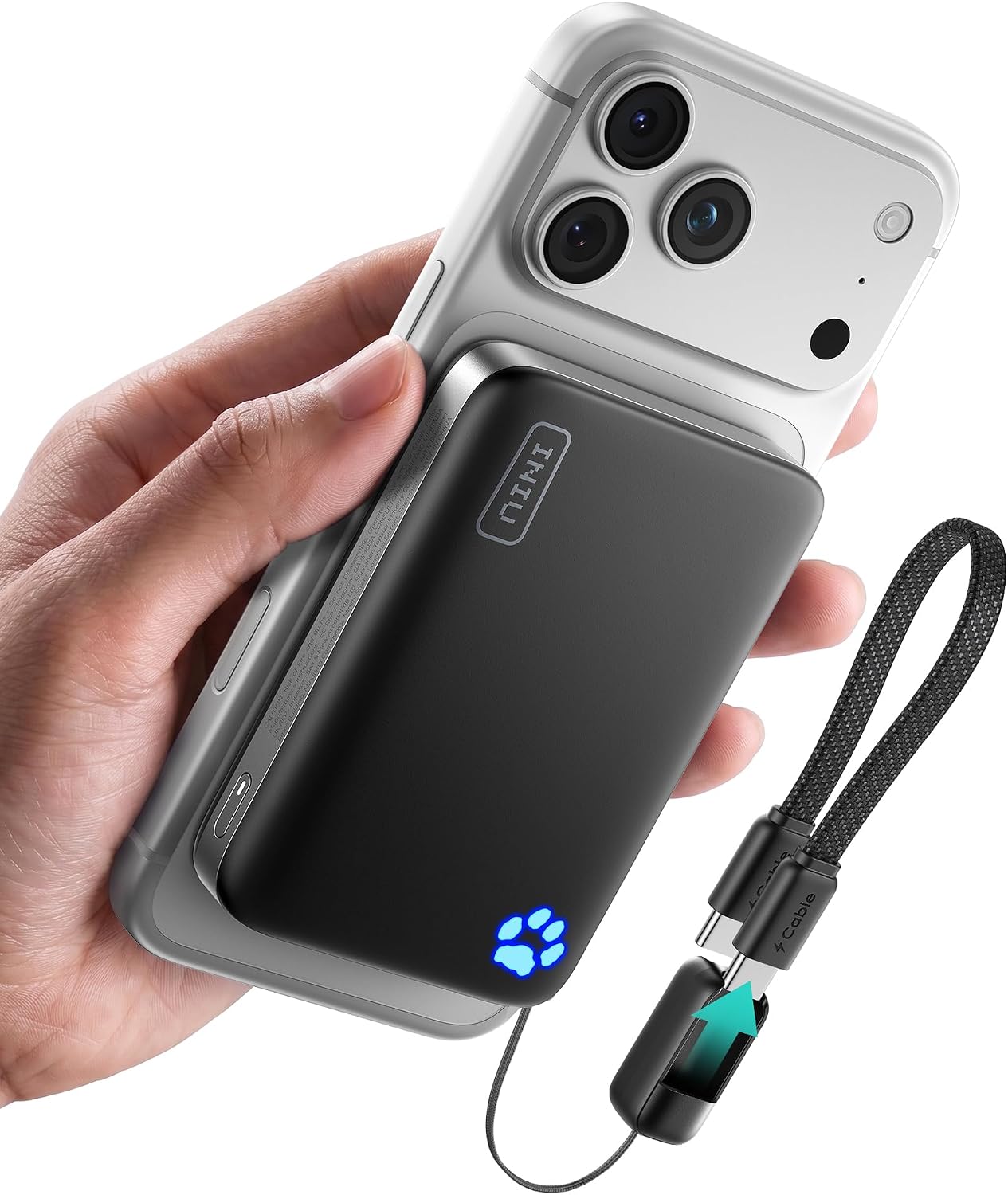 INU SnapGo 10000 mAh 25W Qi2.2 Only $39.99 (Reg. $44.99) at Amazon