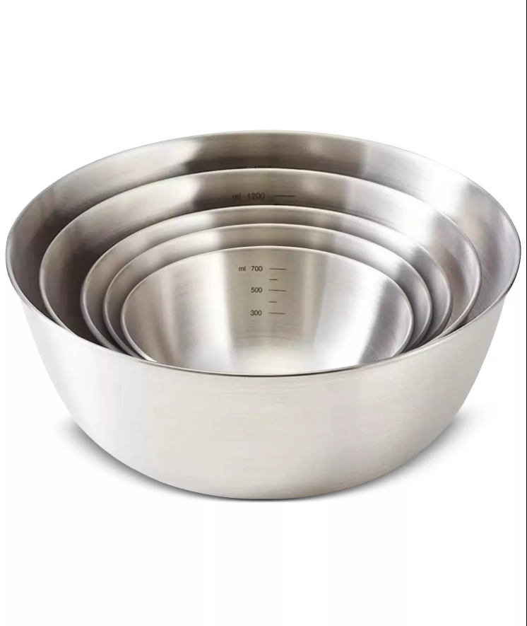 Art & Cook 5-Piece Stainless Steel Bowl Set Deal at Macy’s: Save $65