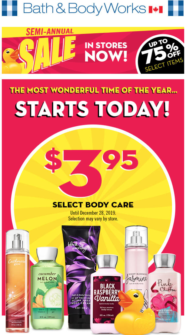 Bath & Body Works Semi-Annual Sale Is Back: Save Up to 75% Off