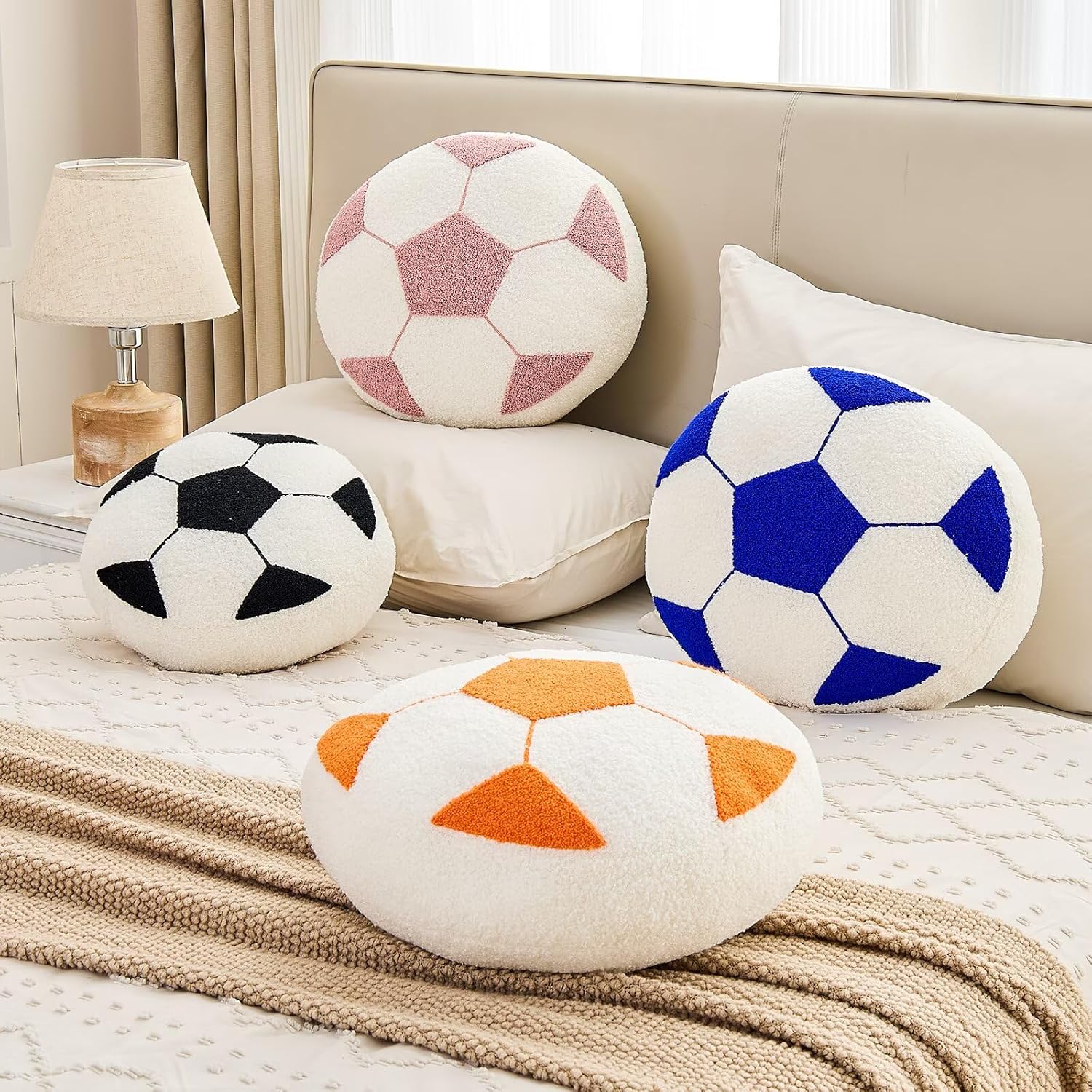 Decorative Football Throw Pillows Deal at Amazon