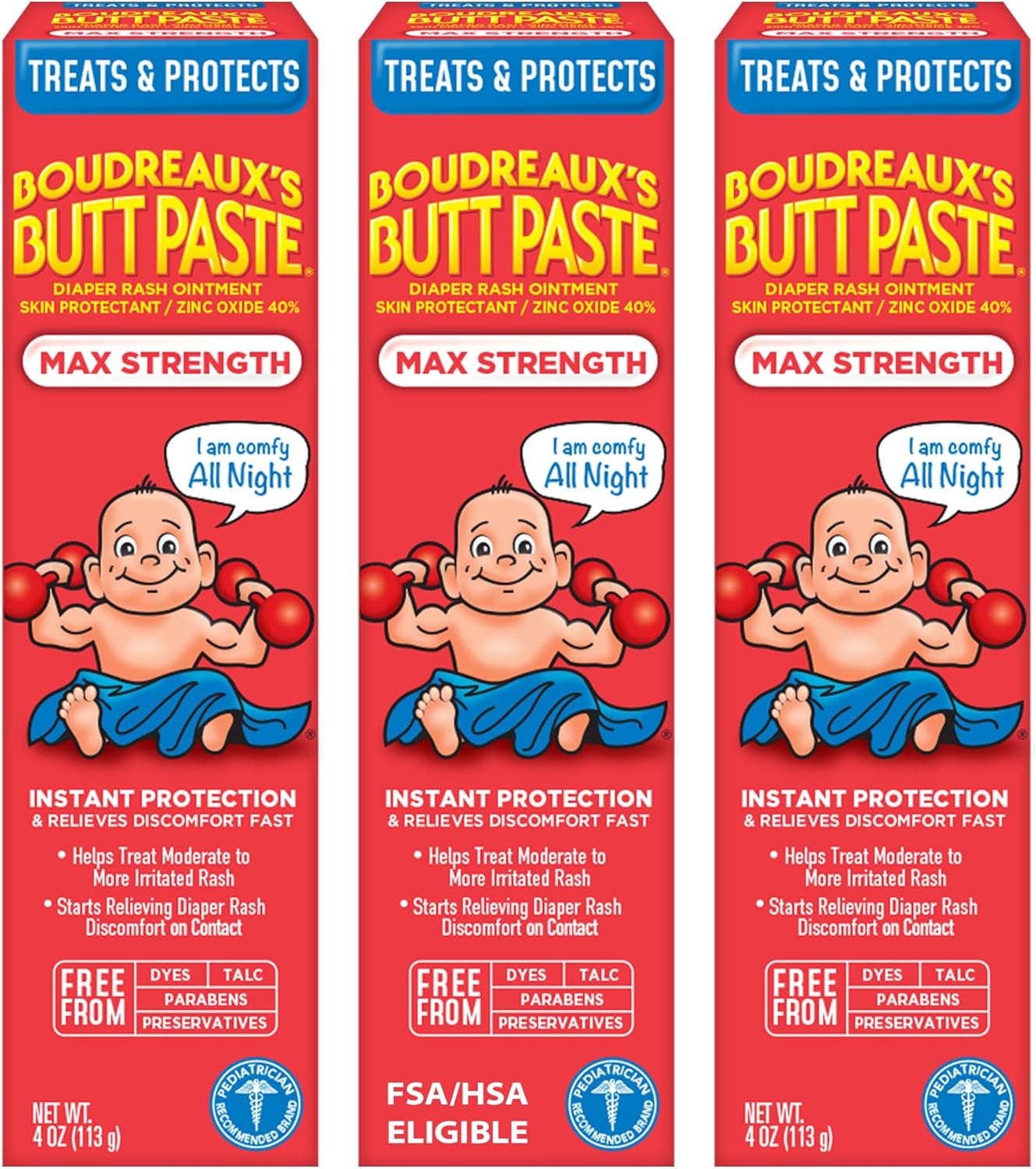Boudreaux’s Butt Paste 3 Pack Only Only $18.87 (Reg. $23) at Amazon