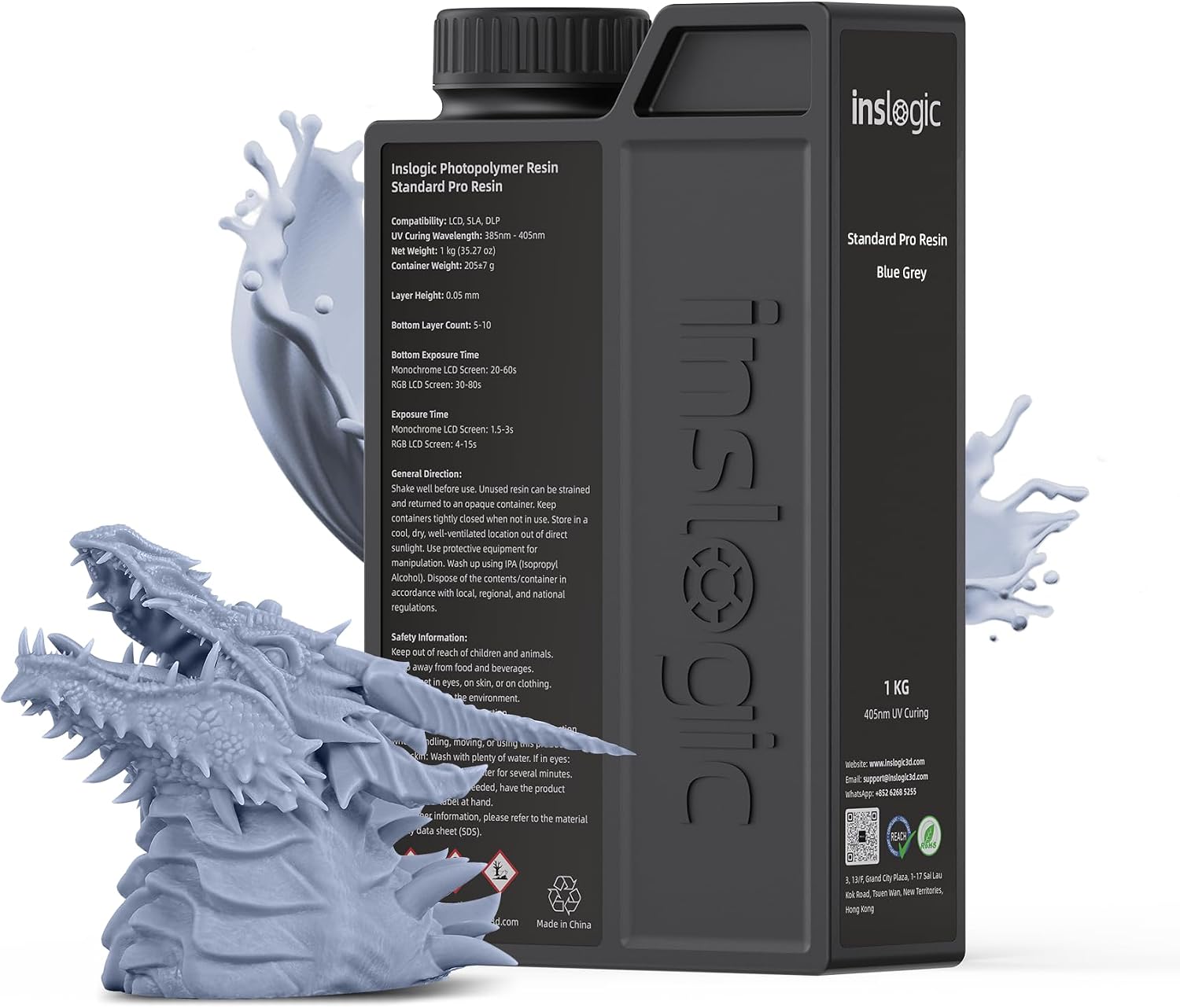 Inslogic 3D Printer Resin, Standard Pro Resin Only $13.99 at Amazon