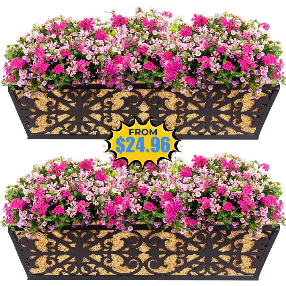 Window Boxes Planters Deal: Save 10% at Amazon