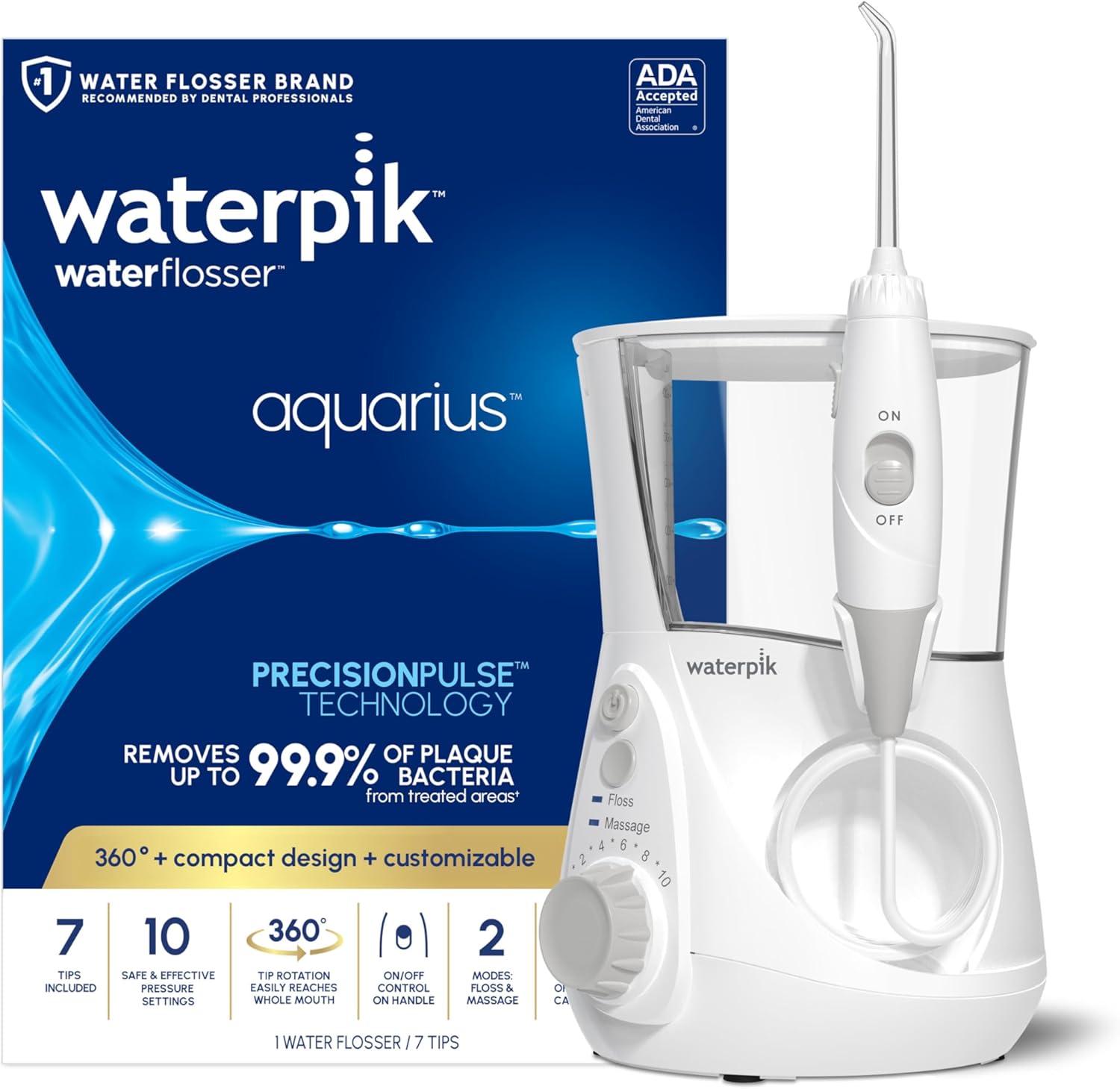 Waterpik Aquarius Water Flosser Only $59.99 (Reg. $99.99) at Amazon