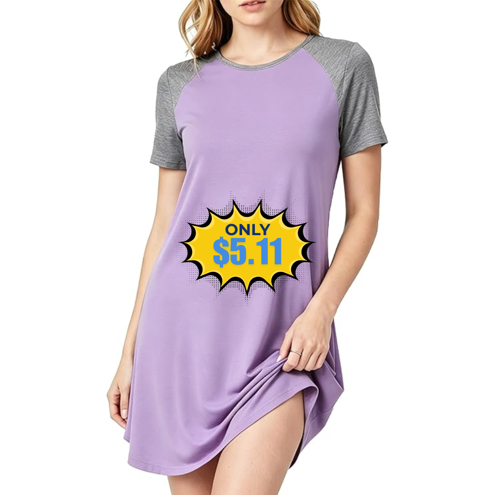 PATPAT Womens Nightgowns Sale: Save 60% at Amazon