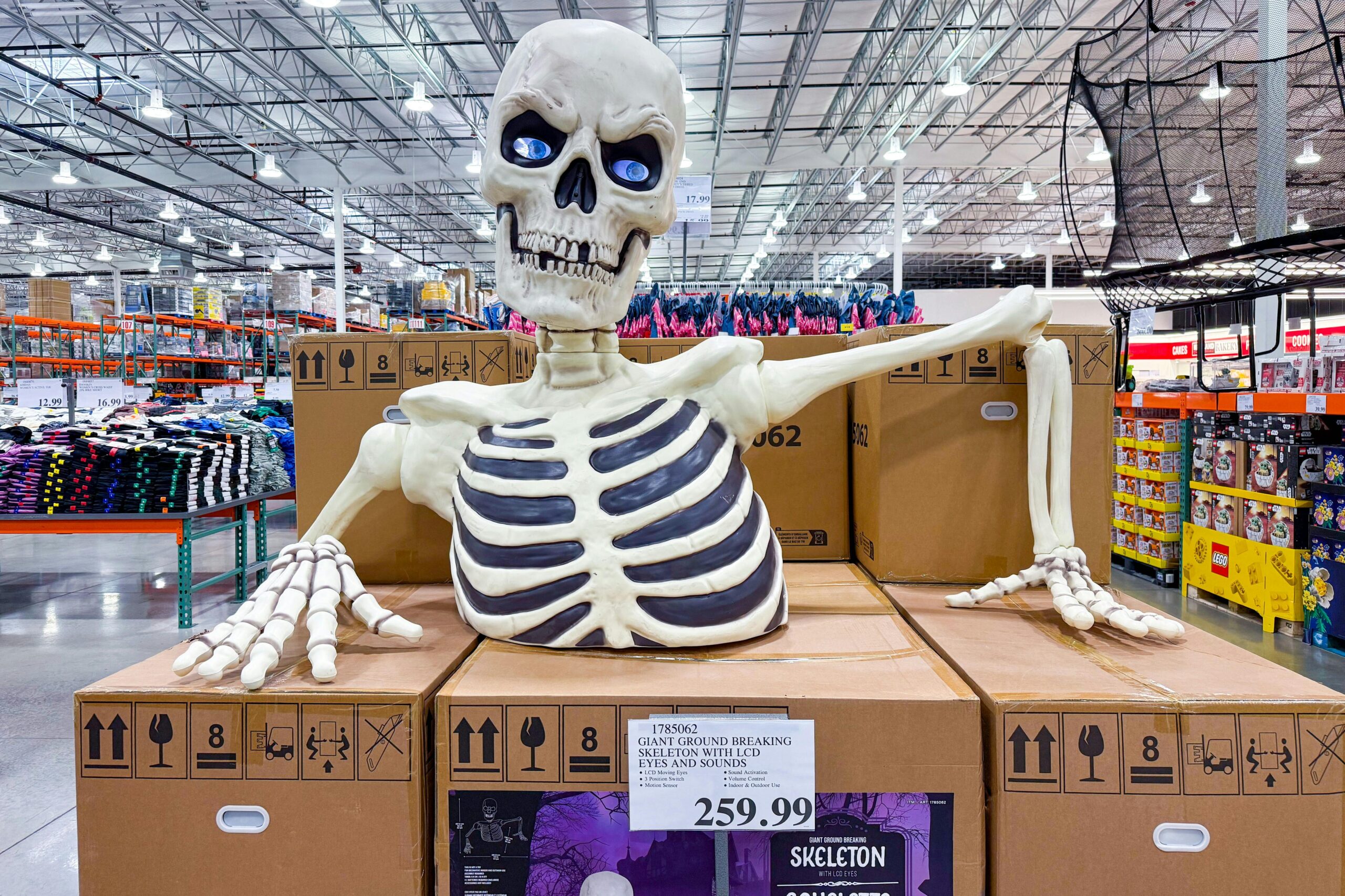 The Giant Ground Breaking Skeleton is Back at Only $259.99 at Costco