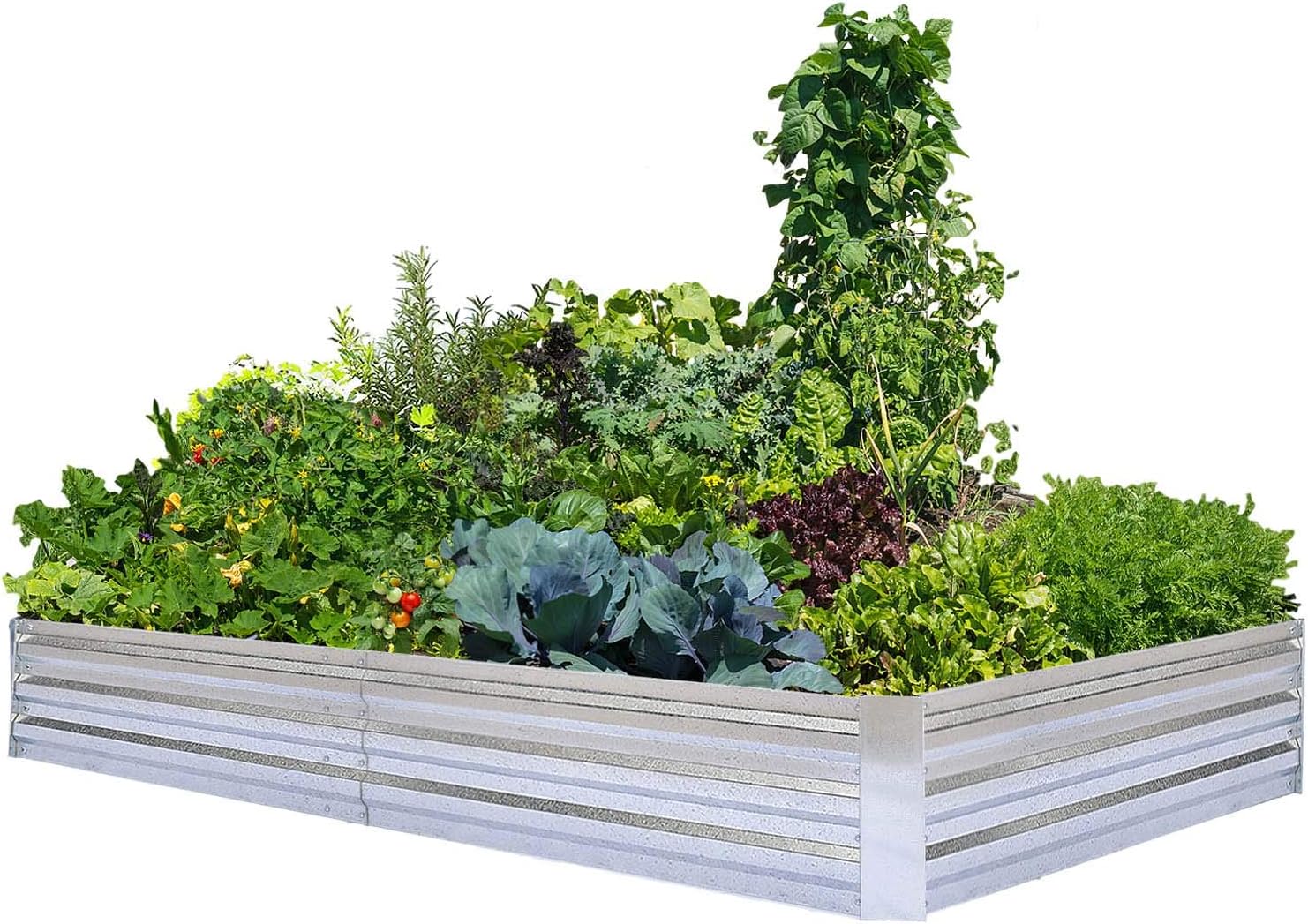 FOYUEE Galvanized Raised Garden Only $36.98 (Reg. $59.98) at Amazon